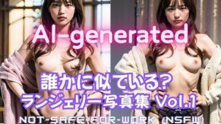 【AI実写】誰かに似ている？ 【実写風AIセクシーランジェリー（トップレス有り）】Vol.1【美伝プロジェクト】