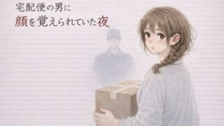 宅配便の男に顔を覚えられていた夜 ―受け取るだけのはずが―【夜の灯る部屋】