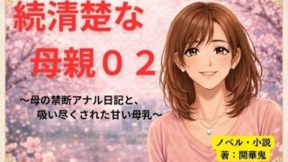 続清楚な母親02 〜母の禁断アナル日記と、吸い尽くされた甘い母乳〜【開華鬼】